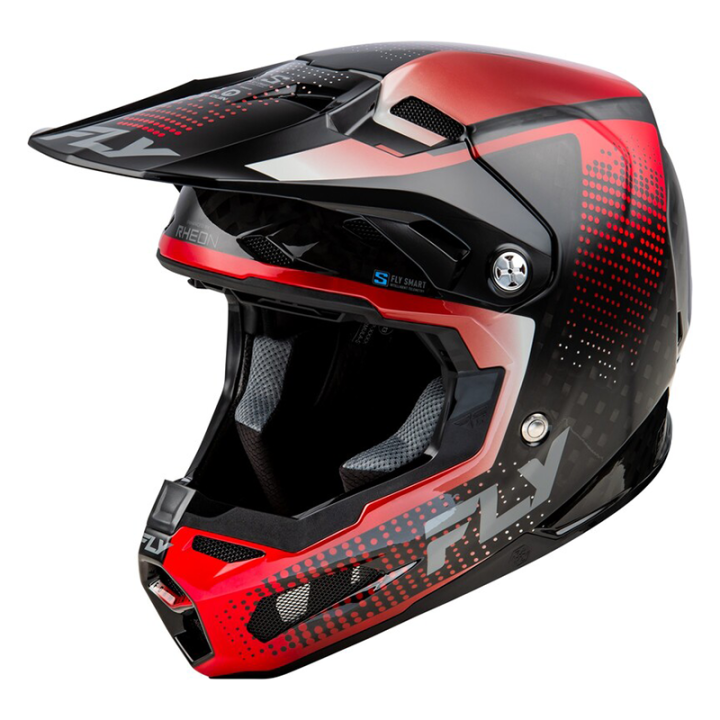 Casque FLY RACING Formula S Carbon Protocol - noir carbone/rouge achat en ligne