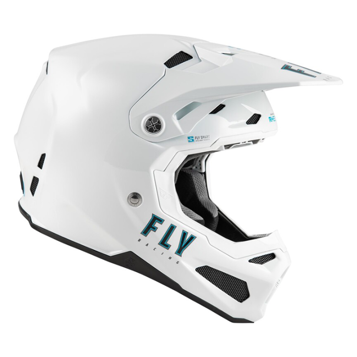 Casque FLY RACING Formula S Carbon Solid - blanc | Oxmoto