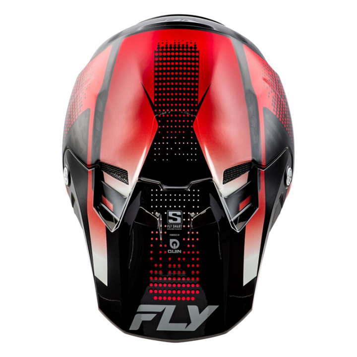 Casque FLY RACING Formula S Carbon Protocol - noir carbone/rouge achat en ligne