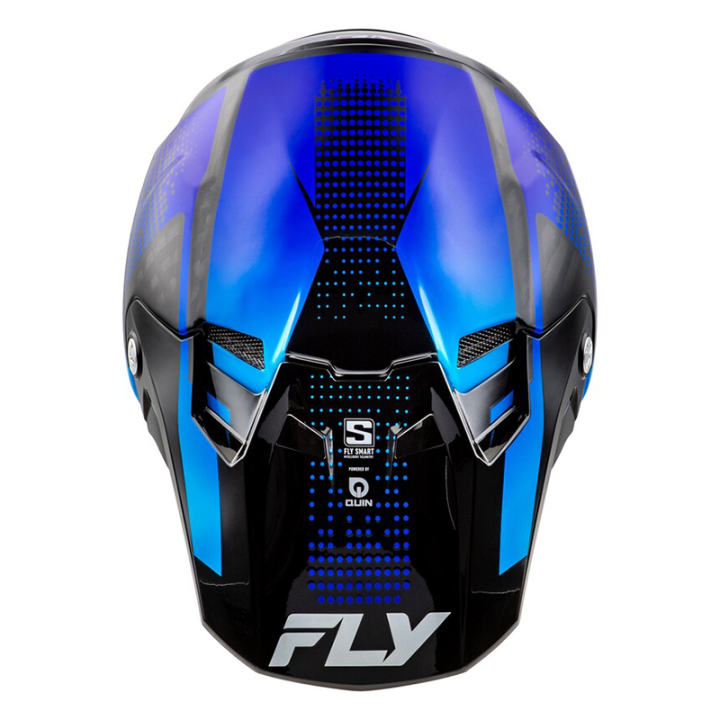 Casque FLY RACING Formula S Carbon Protocol - noir carbone/rouge
