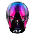 Casque FLY RACING Formula S Carbon Protocol - noir carbone/bleu/rose