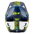 Casque FLY RACING Formula CP Slice - Navy/Hi-Vis/blanc