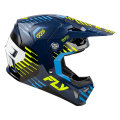 Casque FLY RACING Formula CP Slice - Navy/Hi-Vis/blanc