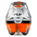 Casque FLY RACING Formula CP Slice - gris/orange/noir