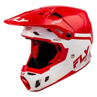 Casque FLY RACING Formula CC Objective - rouge/blanc
