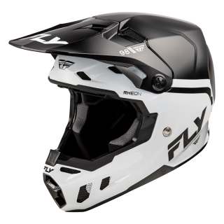 Casque FLY RACING Formula CC Objective - noir/blanc | Oxmoto