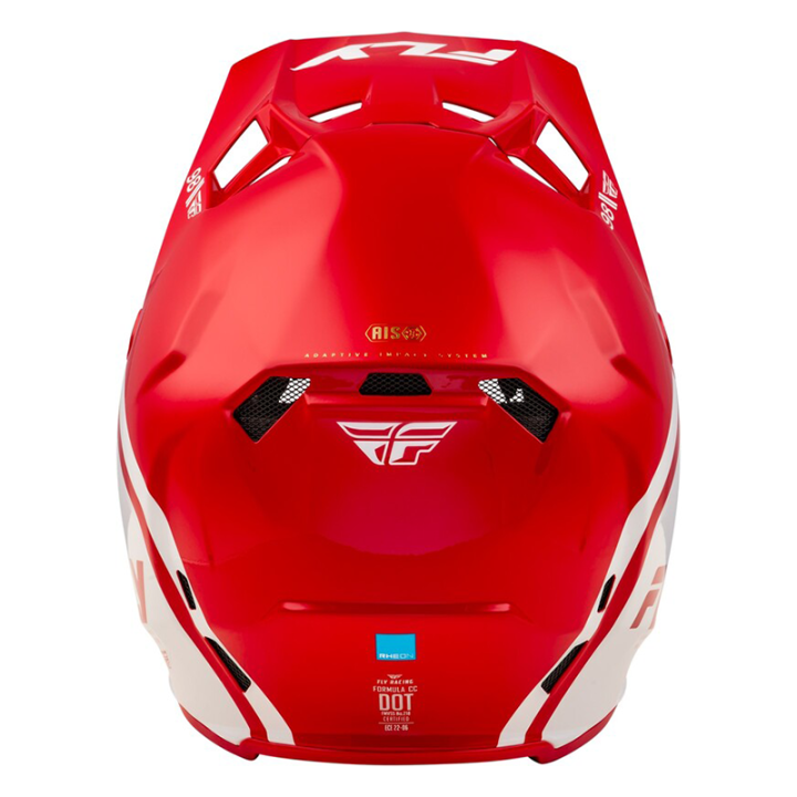 Casque FLY RACING Formula CC Objective - rouge/blanc