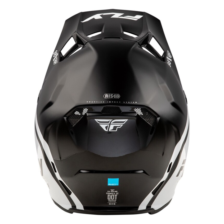 Casque FLY RACING Formula CC Objective - noir/blanc | Oxmoto
