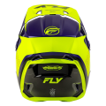 Casque FLY RACING Kinetic Rally - Hi-Vis/bleu/noir | Oxmoto