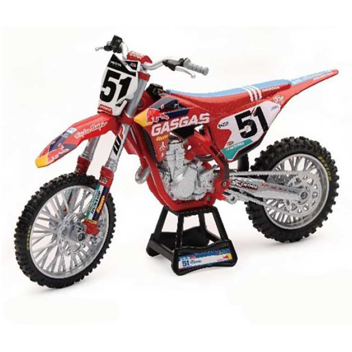 Maquette Gas Gas mc450f 2020 n°51 justin barcia 1/12