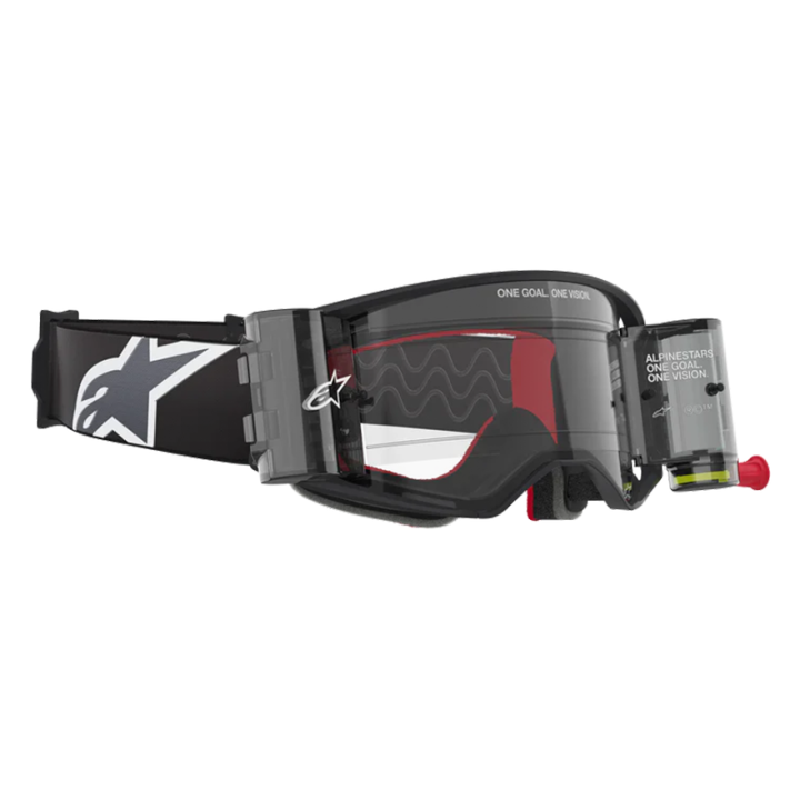 Lunettes Alpinestars supertech roll off corp noir | Oxmoto