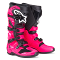 Bottes Alpinestars tech 7 rose/noir | Oxmoto