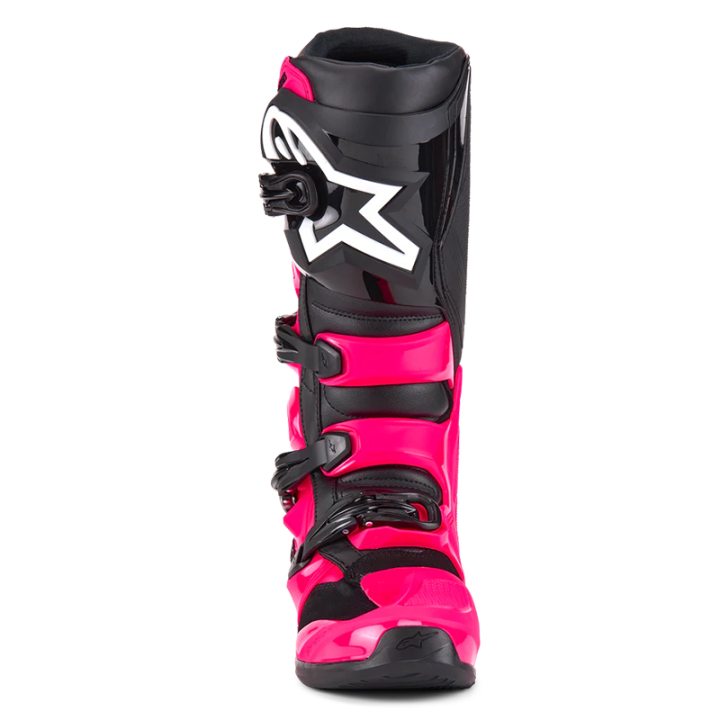 Bottes Alpinestars tech 7 rose/noir | Oxmoto
