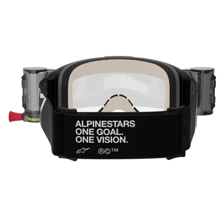 Lunettes Alpinestars vision 5 roll off corp noir | Oxmoto