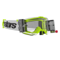 Lunettes Alpinestars vision 8 roll off wordmark blanc/jaune fluo