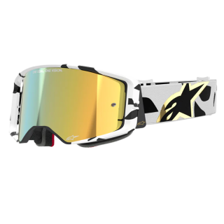 Lunettes Alpinestars supertech corp blanc/noir irridium