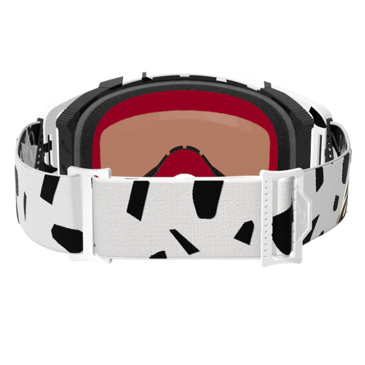 Lunettes Alpinestars supertech corp blanc/noir irridium
