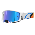 Lunettes Alpinestars supertech corp bleu/orange irridium