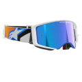 Lunettes Alpinestars supertech corp bleu/orange irridium