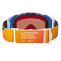 Lunettes Alpinestars supertech corp bleu/orange irridium