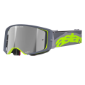 Lunettes Alpinestars supertech stream gris/jaune fluo