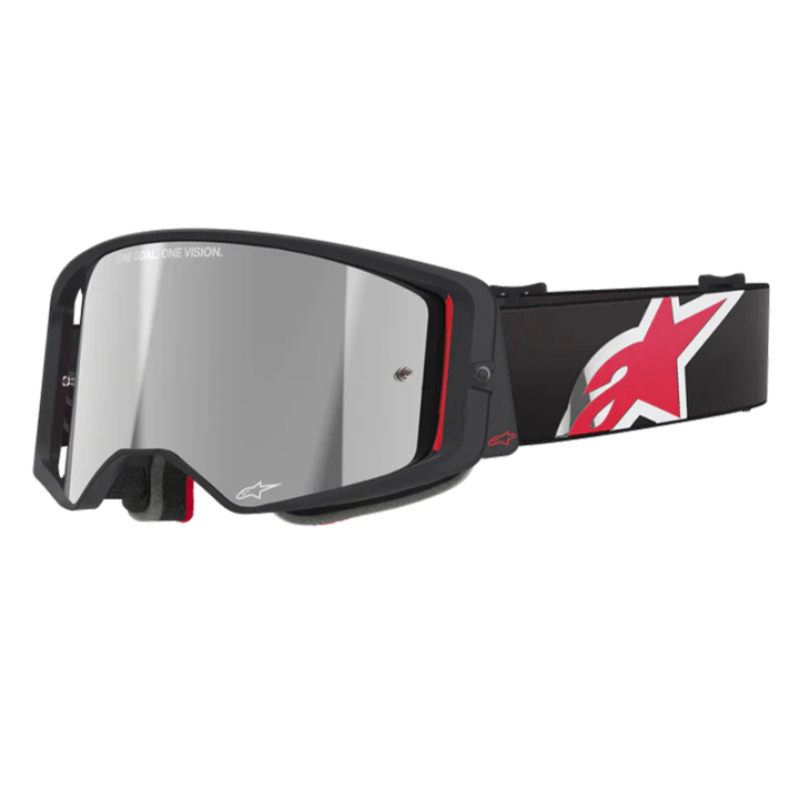 Lunettes Alpinestars supertech corp noir/rouge irridium