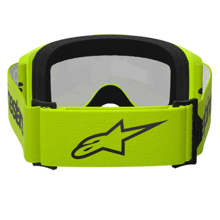 Lunettes Alpinestars vision 3 wordmark jaune fluo irridium