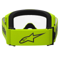 Lunettes Alpinestars vision 3 wordmark jaune fluo | Oxmoto
