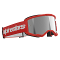 Lunettes Alpinestars vision 3 wordmark rouge irridium