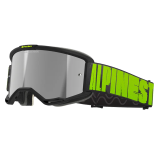 Lunettes Alpinestars vision 5 hollow charcoal/jaune | Oxmoto