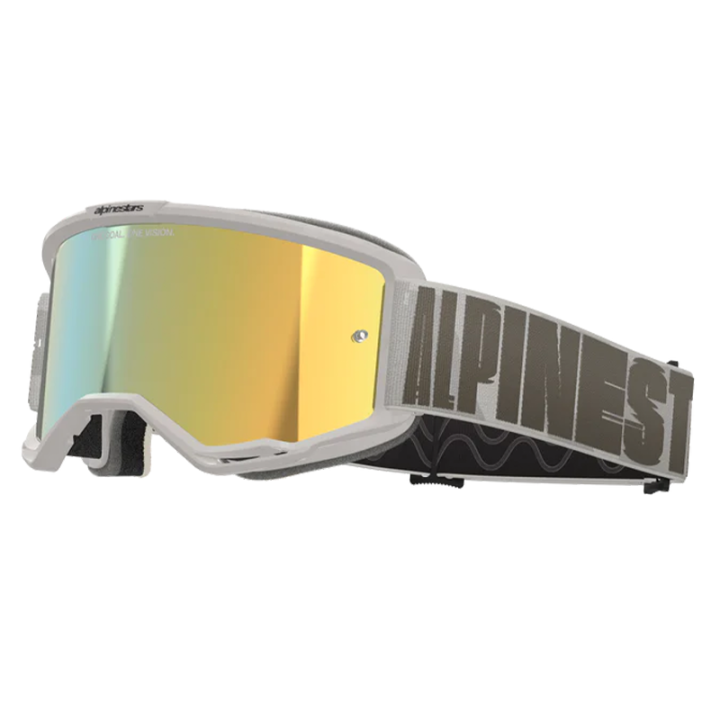 Lunettes Alpinestars vision 5 hollow gris irridium | Oxmoto
