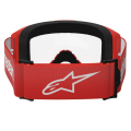 Lunettes Alpinestars vision 3 wordmark rouge | Oxmoto