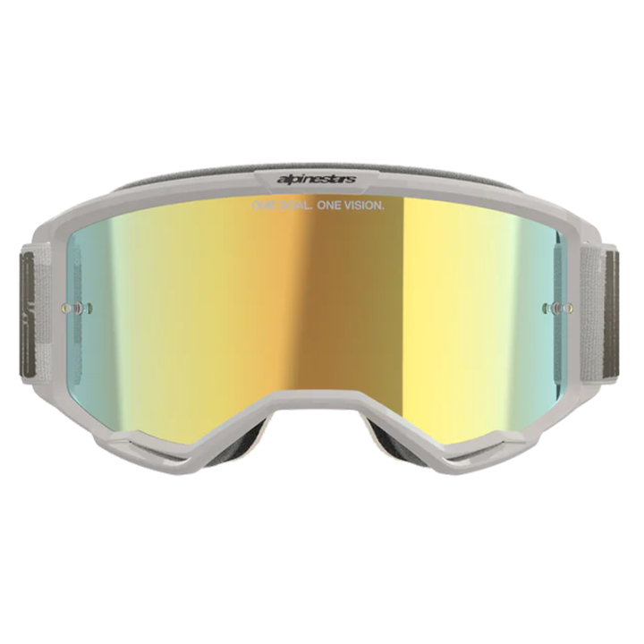 Lunettes Alpinestars vision 5 hollow gris irridium | Oxmoto