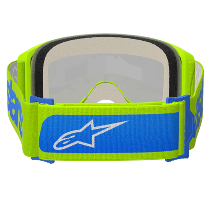 Lunettes Alpinestars vision 5 blaze jaune fluo/bleu | Oxmoto