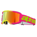 Lunettes Alpinestars vision 5 wordmark rose fluo/jaune irridium