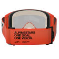 Lunettes Alpinestars vision 5 corp orange irridium | Oxmoto
