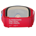 Lunettes Alpinestars vision 5 corp rouge/blanc/bleu irridium