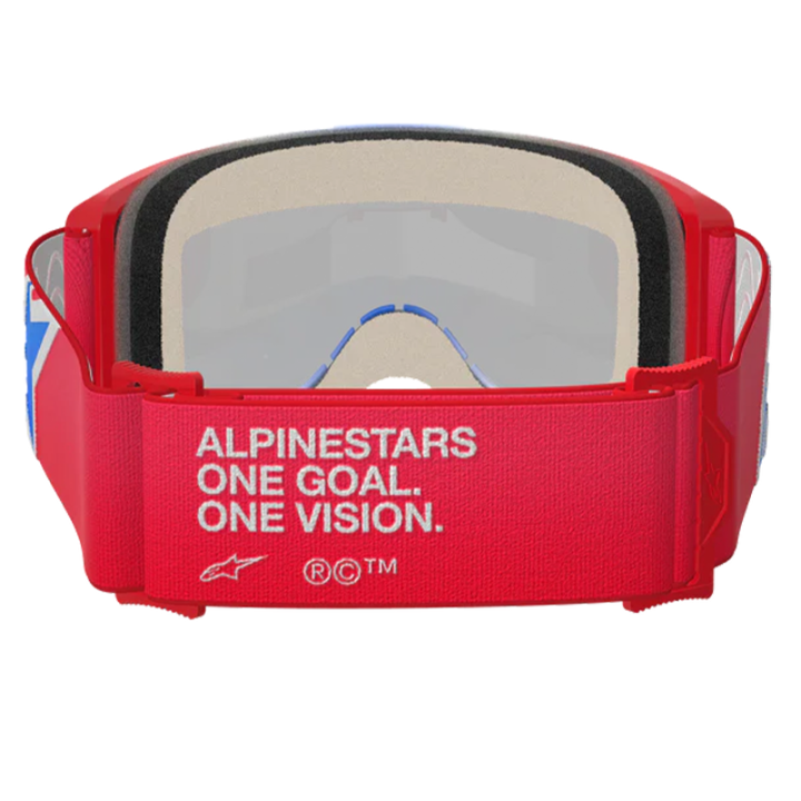 Lunettes Alpinestars vision 5 corp rouge/blanc/bleu irridium
