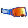 Lunettes Alpinestars vision 8 wordmark bleu/orange irridium