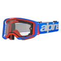Lunettes Alpinestars vision 8 wordmark double vitrage bleu/orange