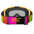 Lunettes Alpinestars vision 8 corp jaune/rose | Oxmoto