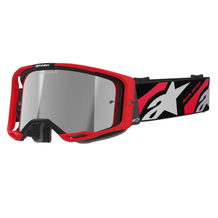 Lunettes Alpinestars vision 8 luar rouge/noir irridium