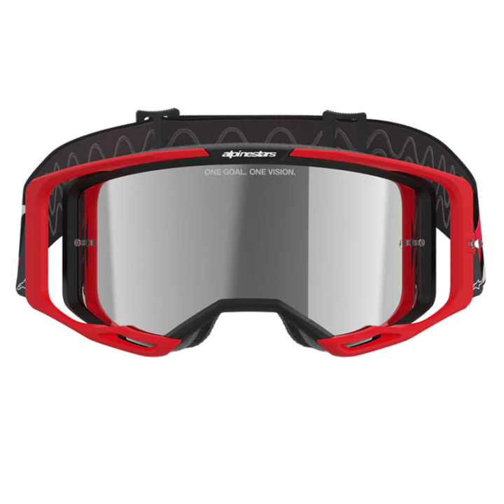 Lunettes Alpinestars vision 8 luar rouge/noir irridium