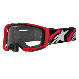 Lunettes Alpinestars vision 8 luar rouge/noir | Oxmoto