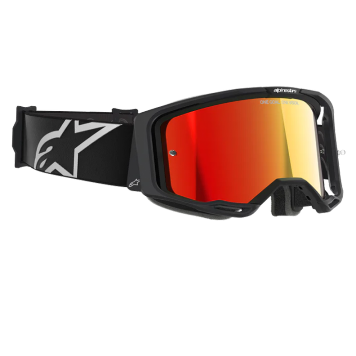 Lunettes Alpinestars vision 8 corp noir irridium | Oxmoto