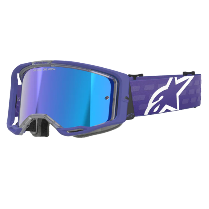 Lunettes Alpinestars vision 8 corp violet irridium | Oxmoto