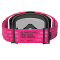 Lunettes Alpinestars vision 8 corp rose | Oxmoto