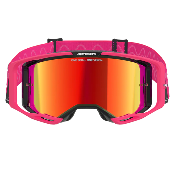 Lunettes Alpinestars vision 8 corp rose | Oxmoto