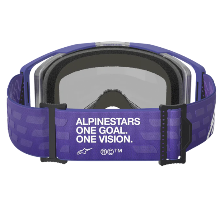 Lunettes Alpinestars vision 8 corp violet irridium | Oxmoto