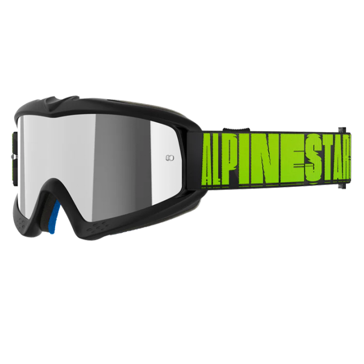Lunettes enfant Alpinestars vision hollow charcoal/jaune fluo irridium